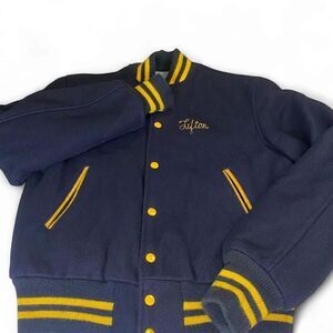 True Vintage Cambridge 1950s to 1960s Wool Varsity Jacket